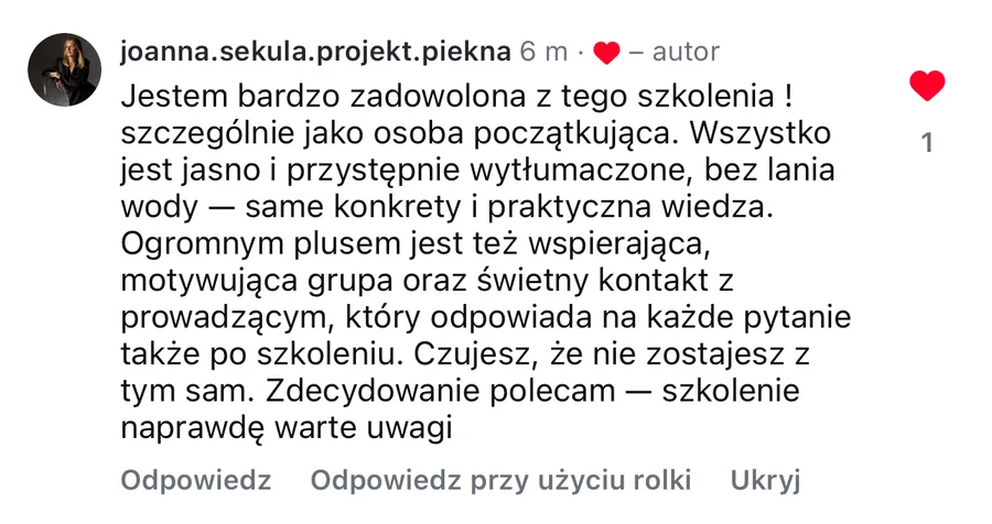 Opinia studenta StarterAI