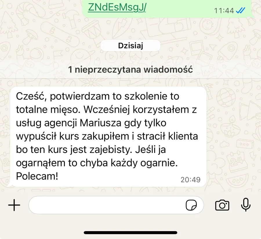 Opinia studenta StarterAI