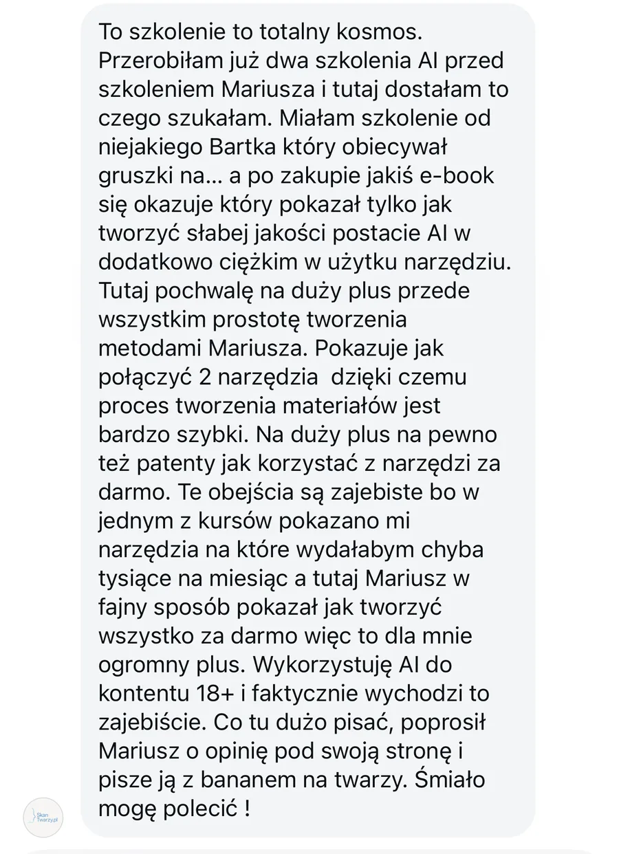 Opinia studenta StarterAI